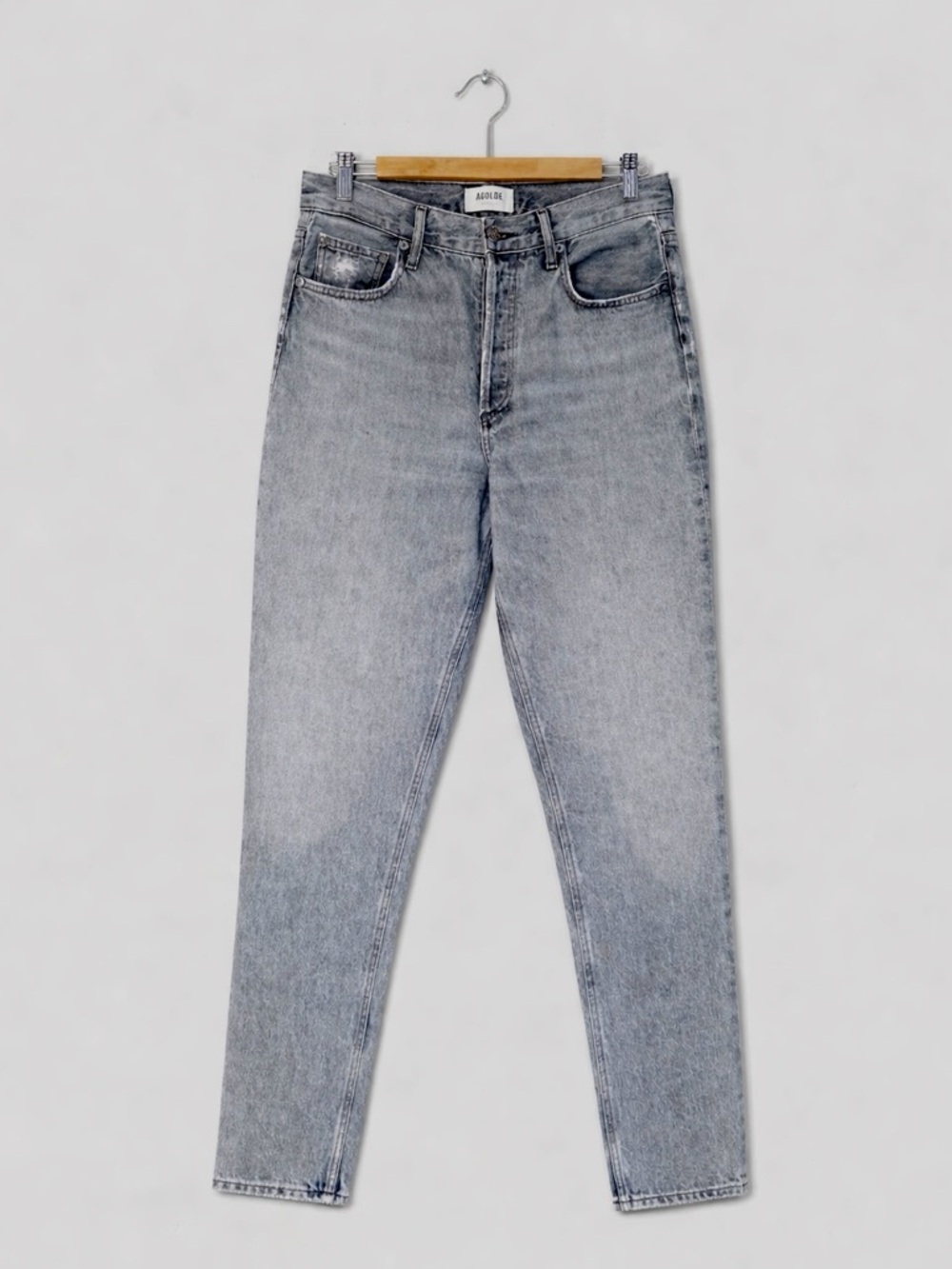 AGOLDE 90s Pinch Waist High Rise Straight Leg Jeans Size 27 - Picture 2 of 9